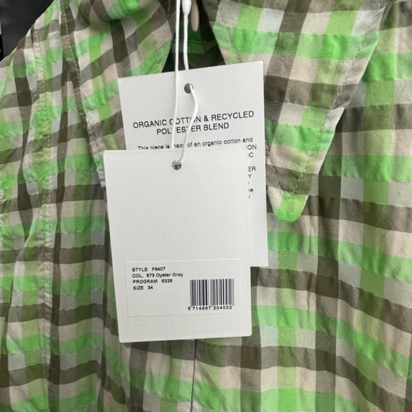 Ganni Seersucker Maxi Dress - Picture 3 of 4